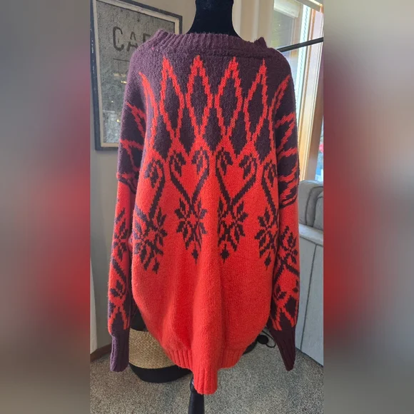 NWOT Free People Fireside Tunic Sweater Size Large - Picture 5 of 8